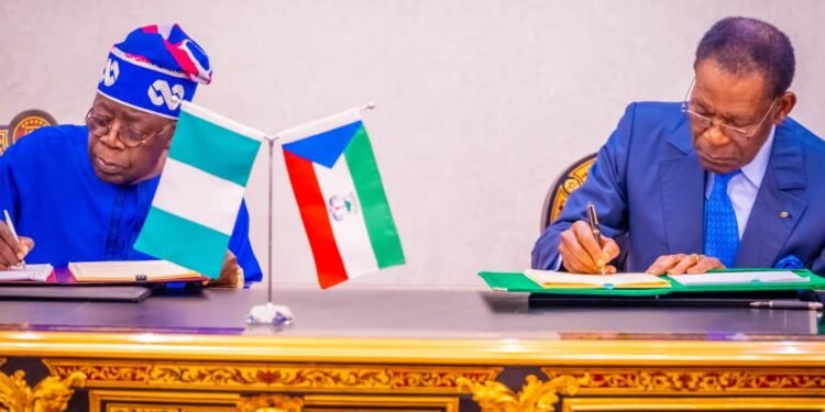 Tinubu, Equatorial Guinea President Sign Gas Pipeline Agreement | METROWATCH