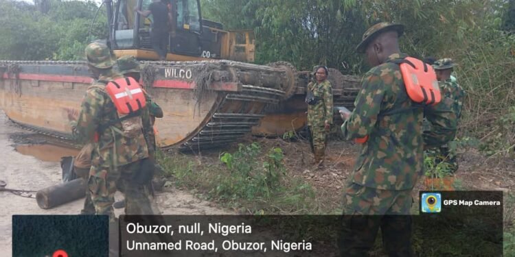 Illegal Bunkery: Troop Foils New Bunkering Hub in Niger Delta