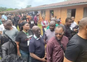 EDO 2024: Okpebholo Defies Early Morning Rain to Vote, Hails INEC