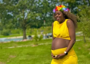 Super Falcons’ Ngozi Okobi Welcomes New Baby