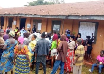 EDO 2024 | Residents Troop out to Vote Under Heavy Downpour
