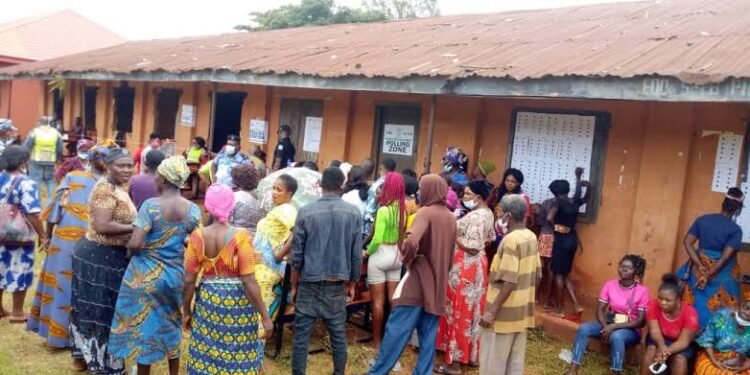 EDO 2024 | Residents Troop out to Vote Under Heavy Downpour