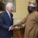 Tinubu in Buckingham Palace, Visits King Charles
