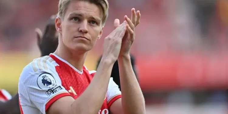Arsenal Captain, Odegaard Sidelined Till December