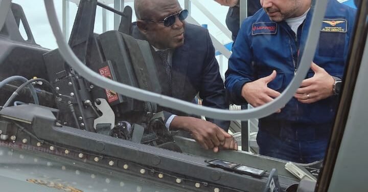 Marshal Abubakar, Nigerian Air Chief, Visits Italy for Acquisition of 34 Fighter Jets, Helicopters