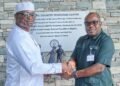 *National Coordinator of the National Counter Terrorism Centre,  Maj-Gen Adamu Laka (left), and the Administrator of the Presidential Amnesty Programme, Dr Dennis Otuaro (right), during the latter's visit to the former in Abuja on Friday, 10 October, 2024.