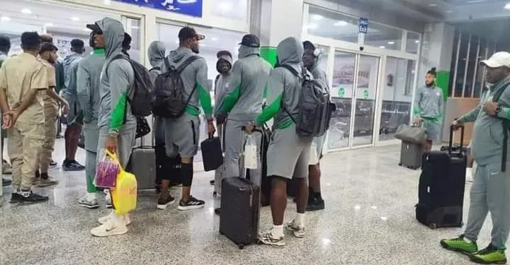 JUST IN: Super Eagles Players, Officials on Board to Fly Out of Libya after Delay