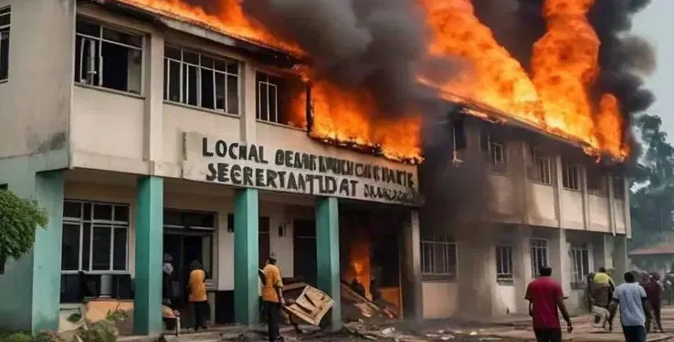 LG Polls: 5 killed, LG Headquarters Set Ablaze, Chairmen Chased Out in Rivers