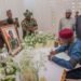 Gen Buratai, Others Pay Respects to Family of Late Gen Lagbaja