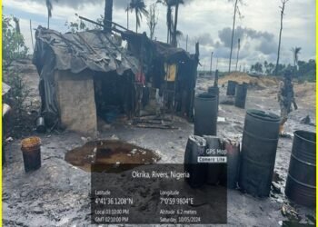 Nigerian Navy Destroys 23 Illegal Refinery Sites in October