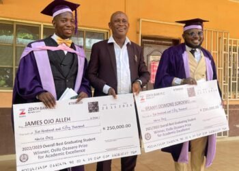 Osasere Osifo Honours UNIBEN Best Graduating Students With N1 Million