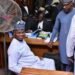 Yahaya Bello Controls Supporters as Judge Frowns at Court Room Crowd