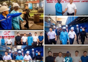 Gov Okpebholo Visits Steel Company in Benin with Joy, Woos More Investors to Edo