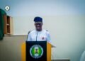 *Gov Monday Okpebholo of Edo State...presenting the 2025 budget proposal to the state House of Assembly in Benin City, 10/12/2024