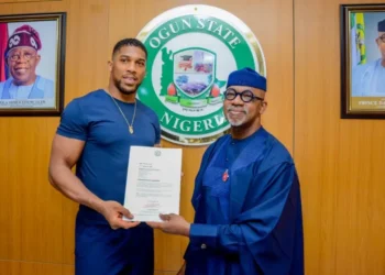 Ogun to Construct Anthony Joshua Indoor Boxing Ring, Says Abiodun