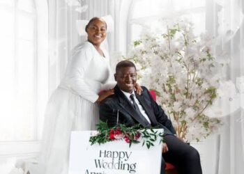Leke Adeboye, Wife Celebrates 13th Wedding Anniversary