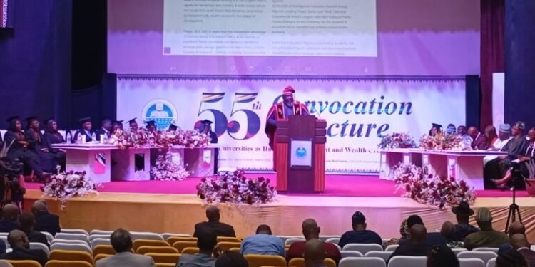 NESG CEO Canvasses for Education Hubs at UNILAG Convocation Lecture