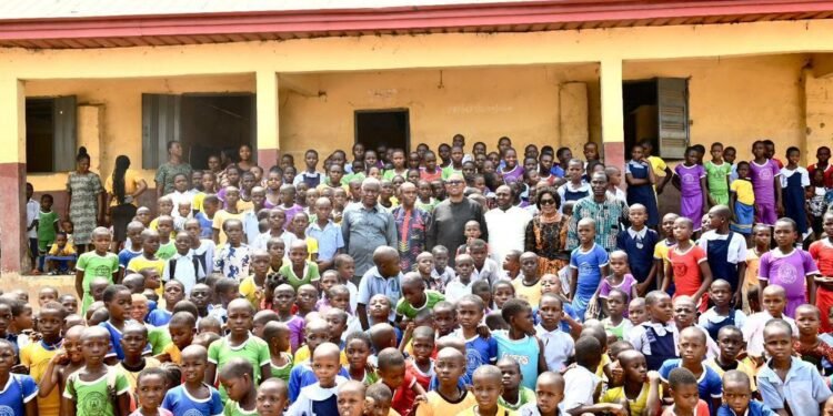 Peter Obi Visits Schools to Mark International Day of Education