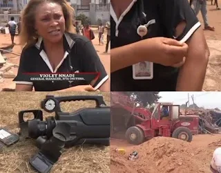 Anambra Govt Demolishes NTA Onitsha, Beats Up Manager, Destroys Cameras