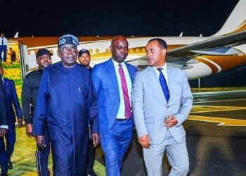 President Bola Tinubu Arrives Ethiopia for AU Summit