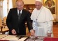Kremlin Says President Putin Won’t Attend Funeral of Pope Francis