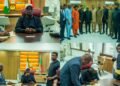 *Gov. Monday Okpebholo, Edo lawmakers and other top government functionaries during the signing of the bill at the Government House, Benin City
