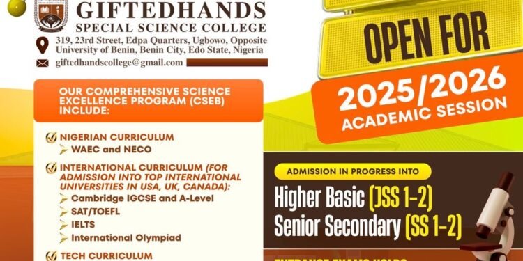 GiftedHands Unveils Special Science College — first of its kind in Benin