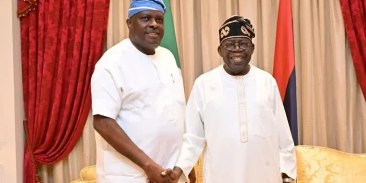 Sallah: Ibori, Okoya, Bagudu Visit Tinubu in Lagos [PHOTOS]