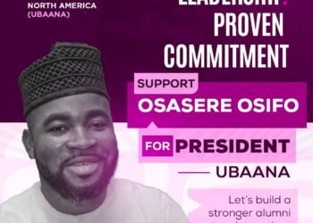 Osasere Osifo Declares for UBAANA President