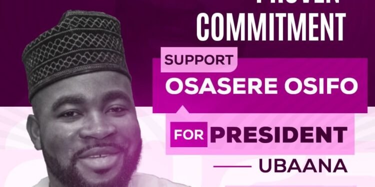 Osasere Osifo Declares for UBAANA President