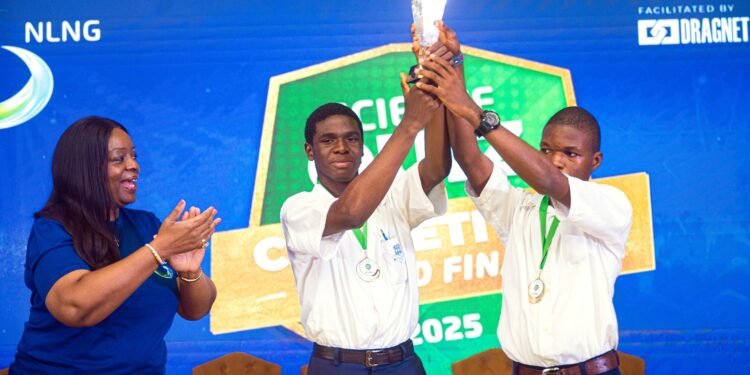NLNG Ignites Passion for Science as Community Secondary School, Igboh Etche, Wins 2025 Science Quiz Competition