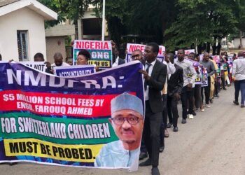Lawyers, Civil Rights Group Launch Week 2 of Protest for Probe of NMDPRA Boss, Ahmed Farouk