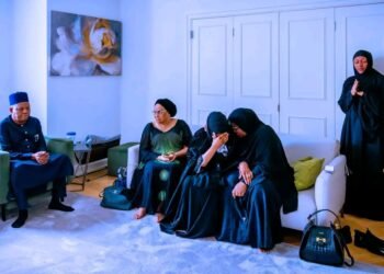 Zahra Buhari Reacts to Father’s Death in London Hospital