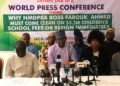 *The coalition's leaders during a press conference in Abuja...July 18, 2025