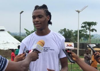 Joshua Balogun of UK Charterhouse School Visits Orphanage That Rescues Killing of Twins, Donates Items