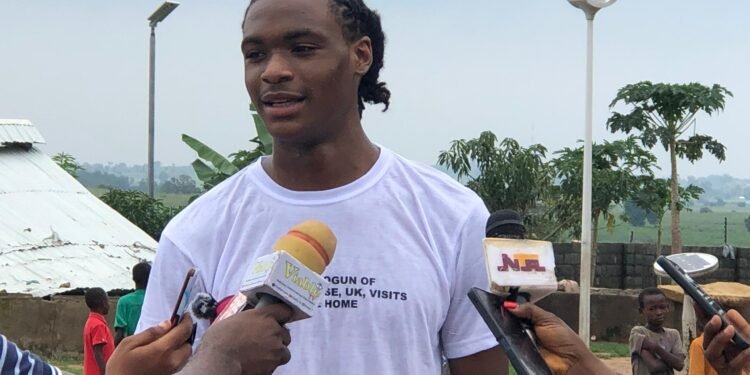 Joshua Balogun of UK Charterhouse School Visits Orphanage That Rescues Killing of Twins, Donates Items