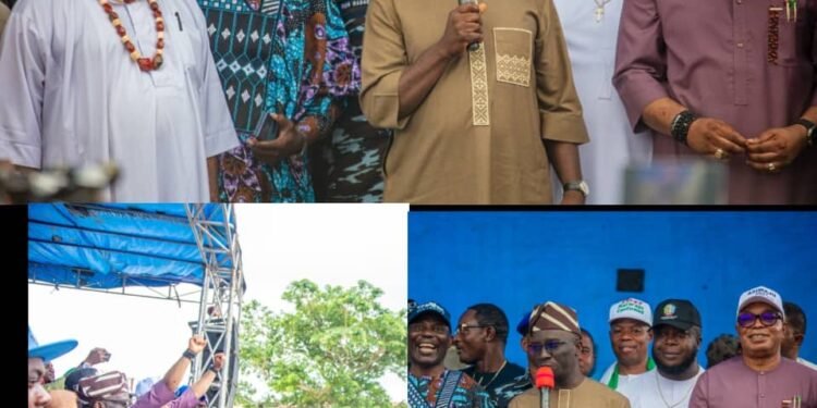 Okpebholo Receives Tom Ikimi’s Kinsmen into APC, Says Commissioning of Projects Across Edo Begins Soon