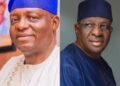 Gov Okpebholo Celebrates APC National Chairman, Yilwatda, Senator Urhoghide’s Birthdays