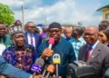 JUST IN | Governor Fubara Arrives in Port Harcourt