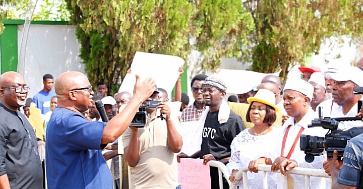 Anioma: Oborevwori Sues for Calm as Asaba Indigenes Protest Rumoured Plot to Relocate Capital