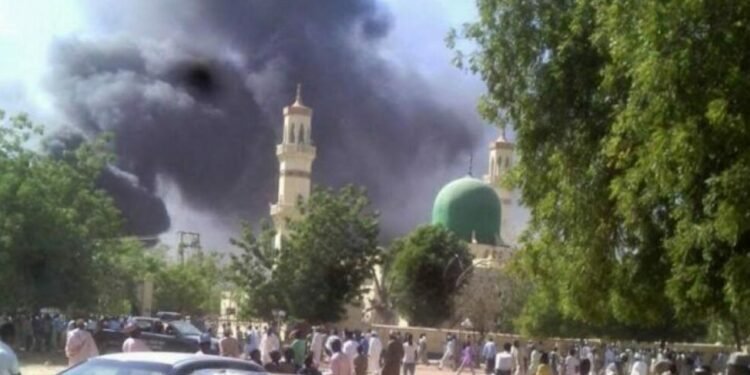 BREAKING | Many Worshippers Feared Dead as Bomb Explodes Inside Borno Mosque