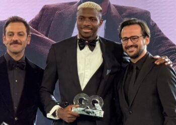 Osimhen Named Sportsman of the Year in Turkey