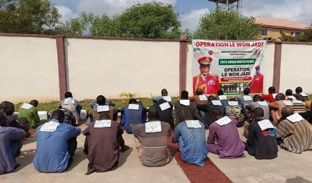 U.S. Attack: Amotekun Arrests 39 Terrorists Fleeing Sokoto in Ondo Forest