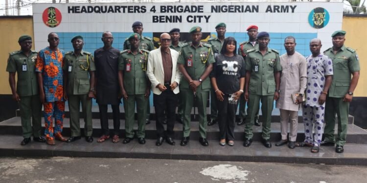 NUJ Commends 4 Brigade for Boosting Security in Edo State