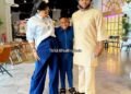 After Years Apart, Tonto Dikeh Reunites Son with Father