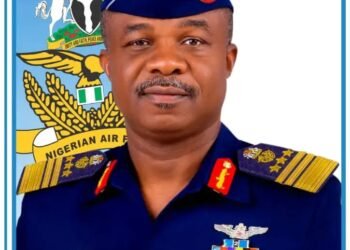 *Air Marshal Sunday Aneke, chief of the air staff, Nigerian Air Force.