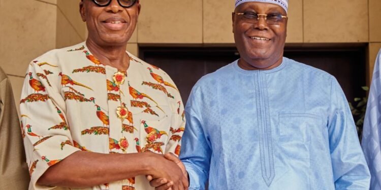 Atiku Meets Amaechi after ADC Presidential Primary