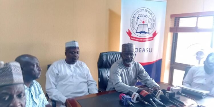 COEASU Kicks Nigeria Government over UTME Waiver for NCE Candidates