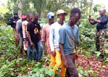 Edo: Troops of 4 Brigade Bust Kidnappers’ Hideouts in Owan, Esan Councils, Arrest 12 Suspects