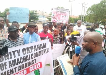 Delta Govt Promises Intervention as Okpanam Residents Seek Urgent Action on Amachai Road, Erosion Crisis